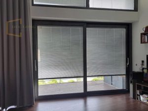 Rèm Trong Kính Hộp RTK14 – Màu Bạc